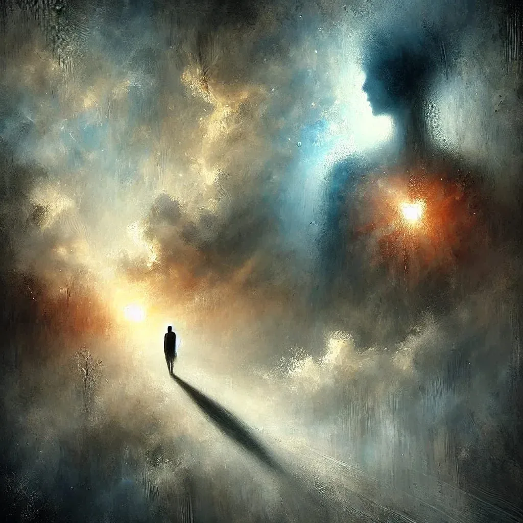 Aşk unutulur mu? Gölgeler içinde aşkın unutulmaz izlerini anlatan bir sanat eseri.