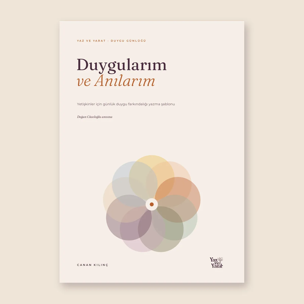 Duygularım ve Anılarım 1 Duygularım ve Anılarım duygu günlüğü kapağı